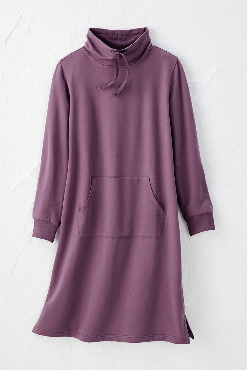 Wayside French Terry Dress | Coldwater Creek