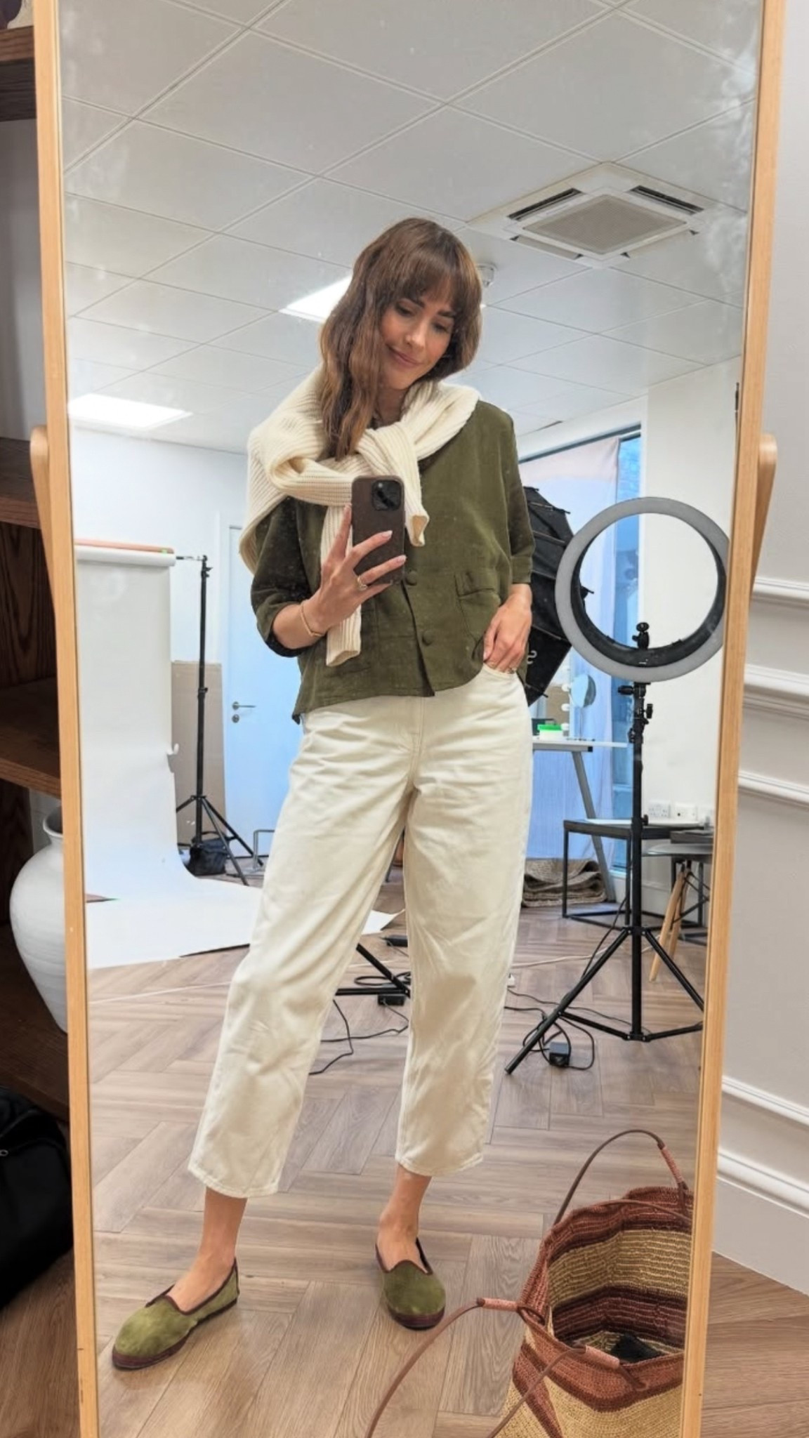 Love wearing 🫒 green pieces this Fall! 

#LTKstyletip #LTKworkwear #LTKautumn