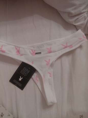Missguided x Playboy Mutandine con stampa di coniglietti per comfort quotidiano, intimo con grazi... | SHEIN