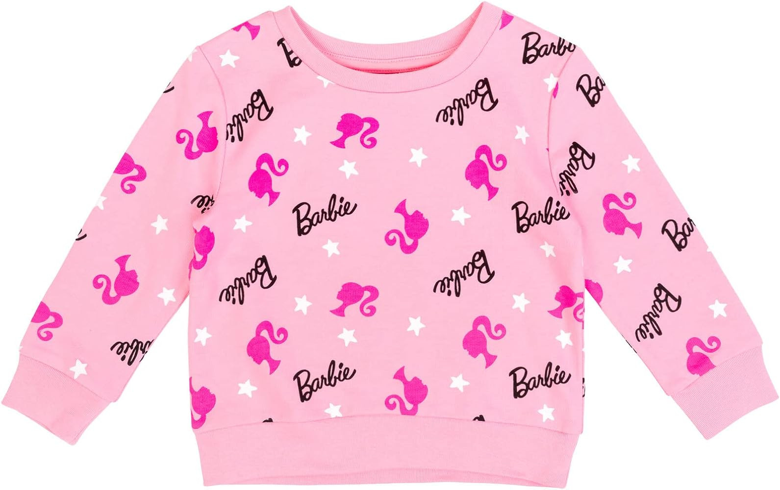 Barbie Girls Sweatshirt Toddler to Big Kid | Amazon (US)