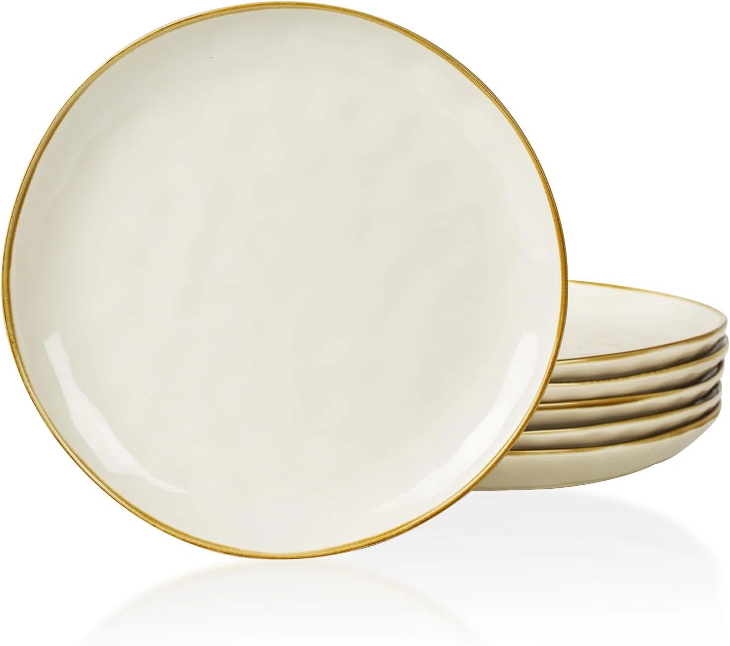 Leny 10.25'' Stoneware Dinner Plate (Set of 6) | Wayfair North America