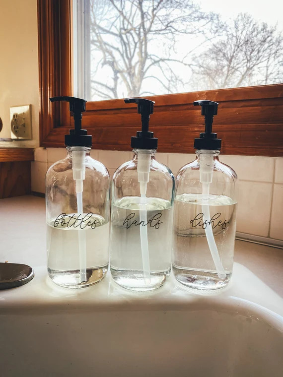 Soap Bottle Label Decal Packs Custom Soap Labels Bottle | Etsy | Etsy (US)