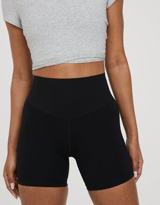 OFFLINE By Aerie Real Me Xtra Hold Up! 5" Bike Short | American Eagle Outfitters (US & CA)
