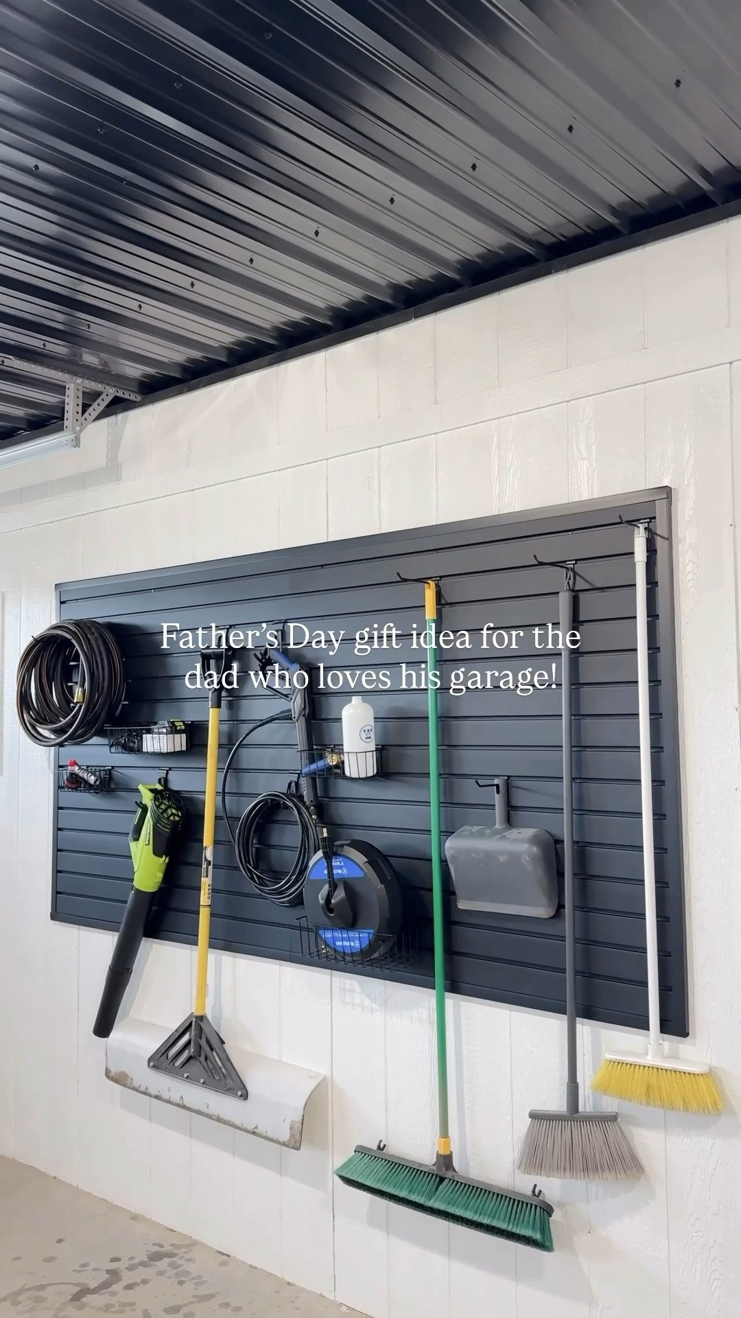 Fun Father’s Day gift idea for the garage loving dads! This slat wall from @Wayfair completely transformed our messy garage in under an hour 😍🤌🏼

#ad #wayfair #wayfairpartner #fathersday

#LTKHome #LTKSeasonal