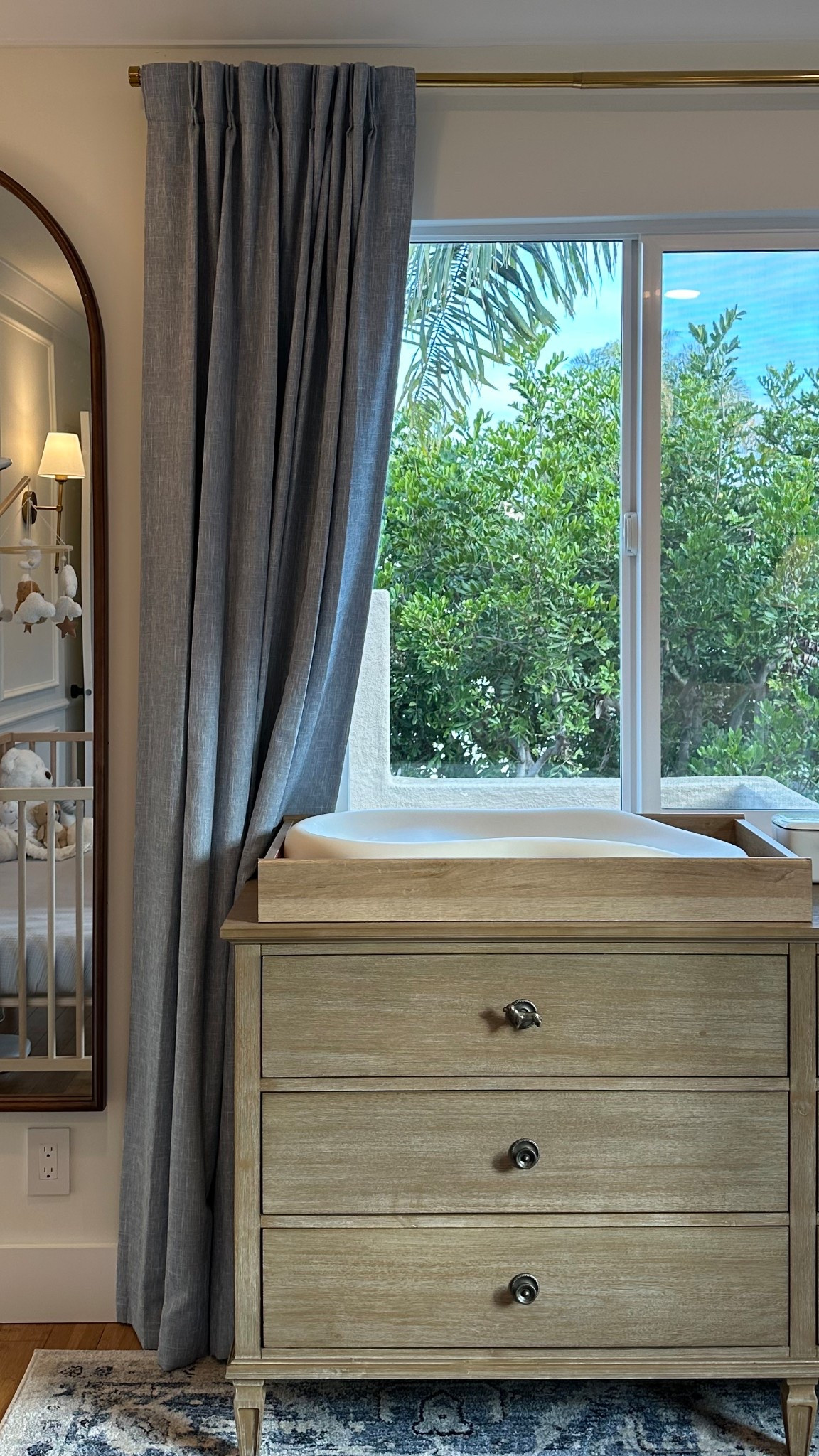 Chambray curtains 🩵