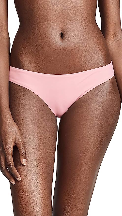 PilyQ Women's Riviera Basic Ruched Full Bikini Bottoms | Amazon (US)