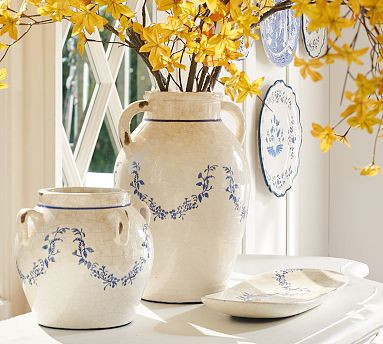 Azul Glaze Ceramic Collection | Pottery Barn (US)