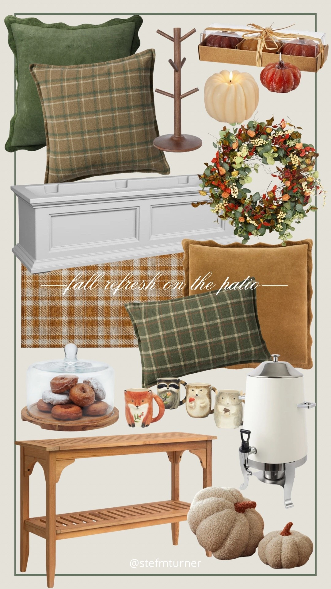 Giving our patio a much needed fall refresh 🎃🍂 And @Wayfair has the best finds!!

#LTKSeasonal #LTKHome #LTKSaleAlert
