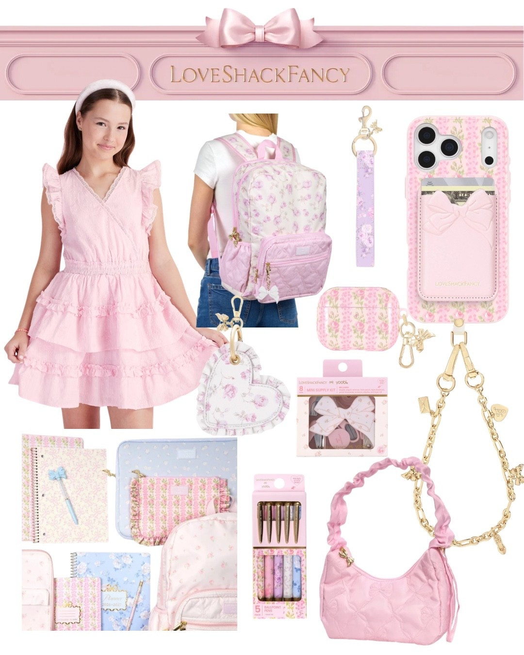 If you love pink  - LoveShackFancy + Target is now available online and In Stores! Sharing all of our favorites 🩵
.
Girl Dress - Back to school - Backpack - back to school outfits #loveshackfancy #iphonecase

#LTKSaleAlert #LTKBeauty #LTKKids

#LTKSaleAlert #LTKKids #LTKBeauty