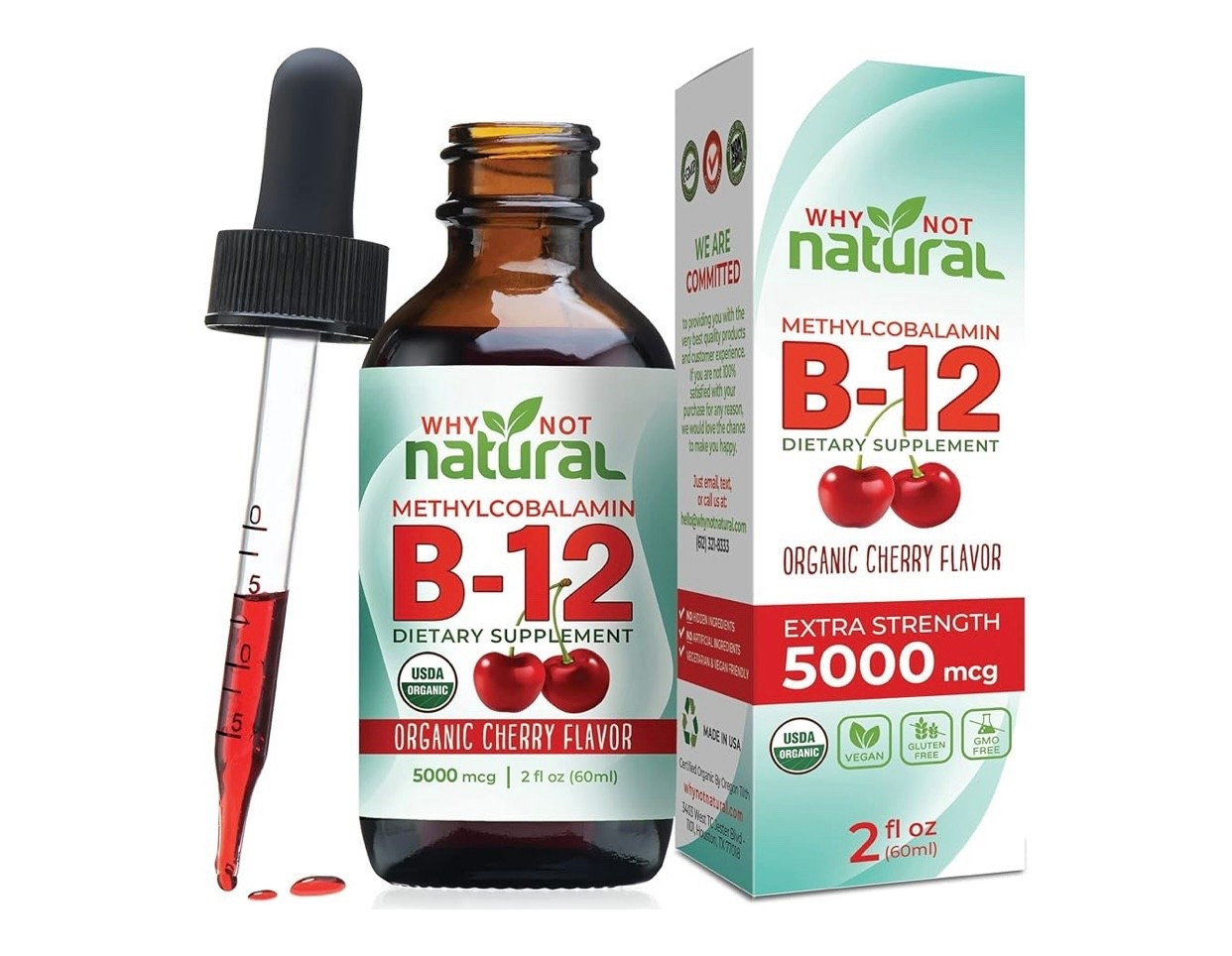 Vitamina B12 en líquido 
