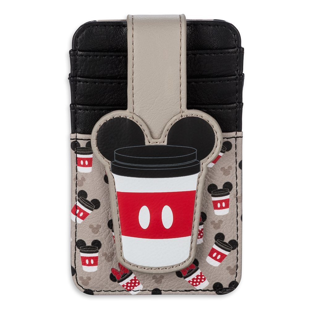 Mickey and Minnie Mouse Coffee Cup Card Wallet | Disney Store