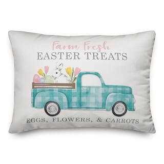 Farm Fresh Easter Treats Throw Pillow | Michaels Stores
