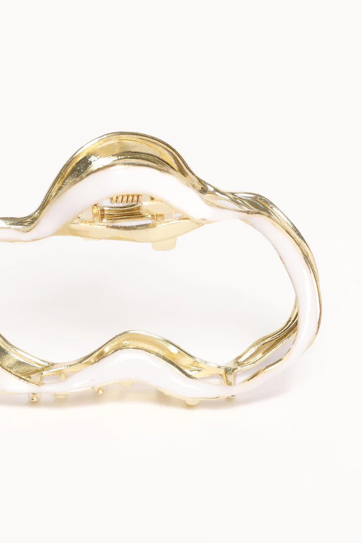 Delilah Hair Clip - Gold | Petal & Pup (US)