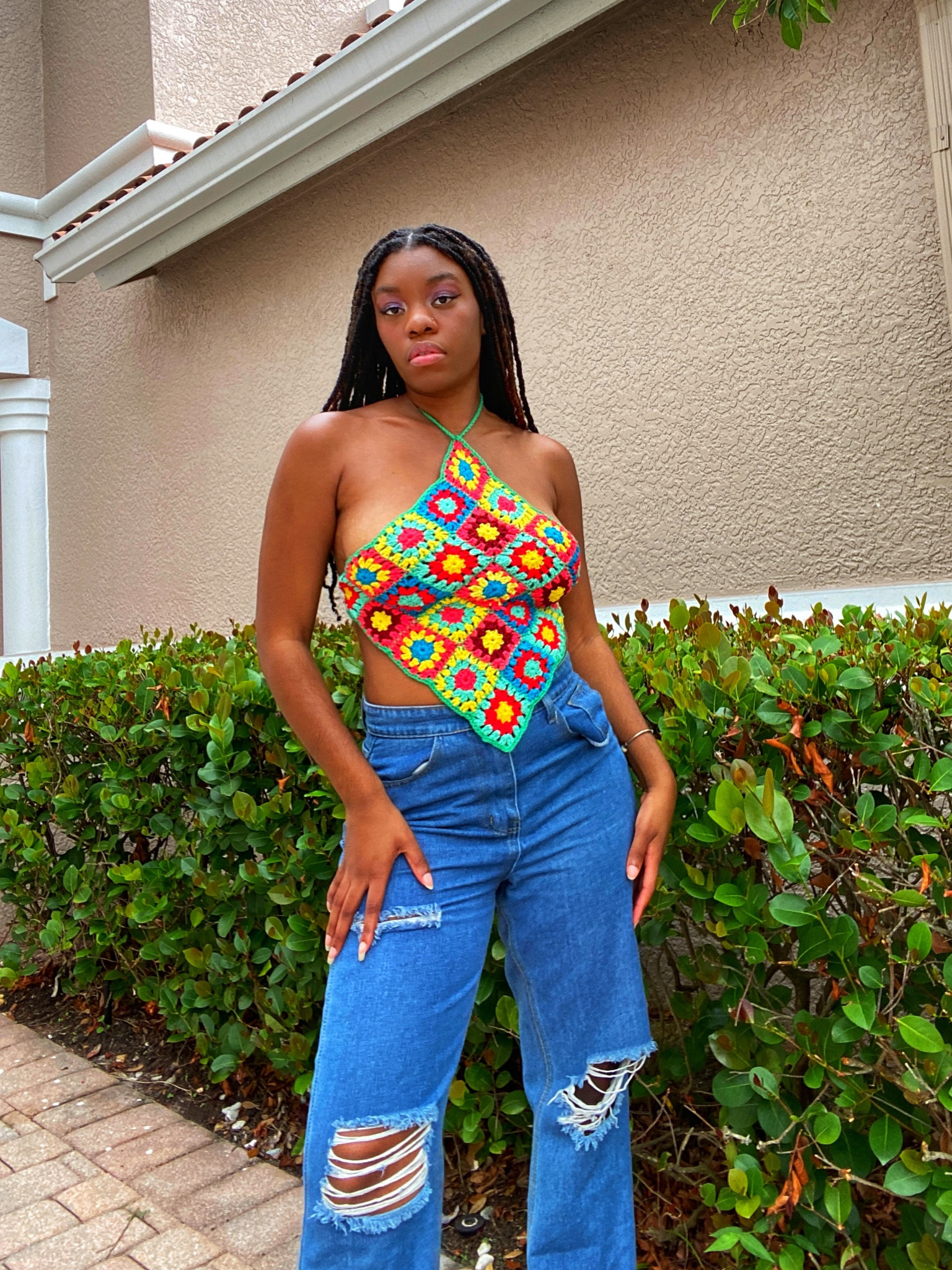 Colorful Crochet Outfit 

Summer outfit, summer vibes, crochet halter top, crop top, high waisted jeans

#LTKunder100 #LTKtravel #LTKSeasonal