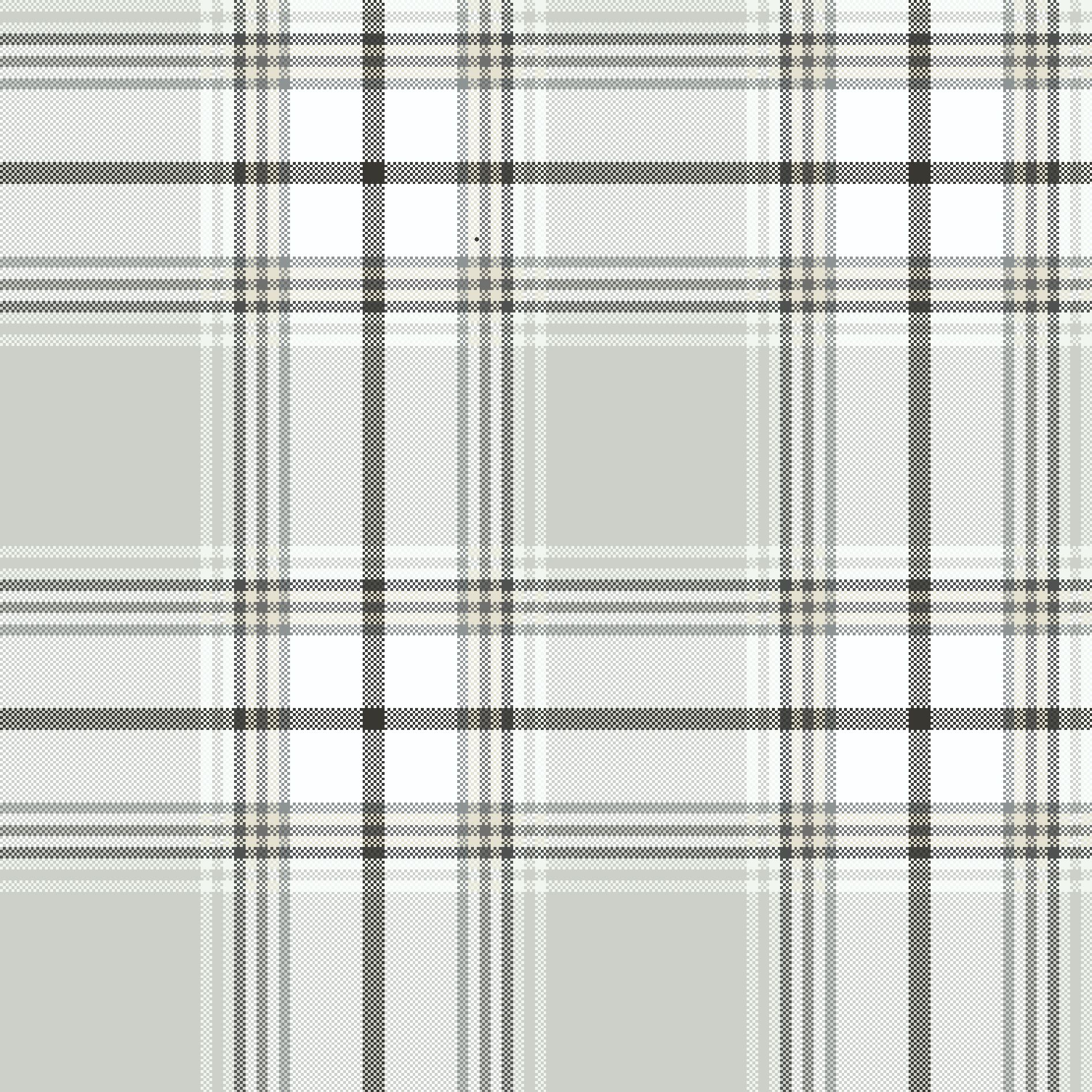 Waverly Inspirations Cotton Duck 45" x 2 Yds Yarn Dye Plaid Grey Color Precut Fabric, 1 Piece | Walmart (US)