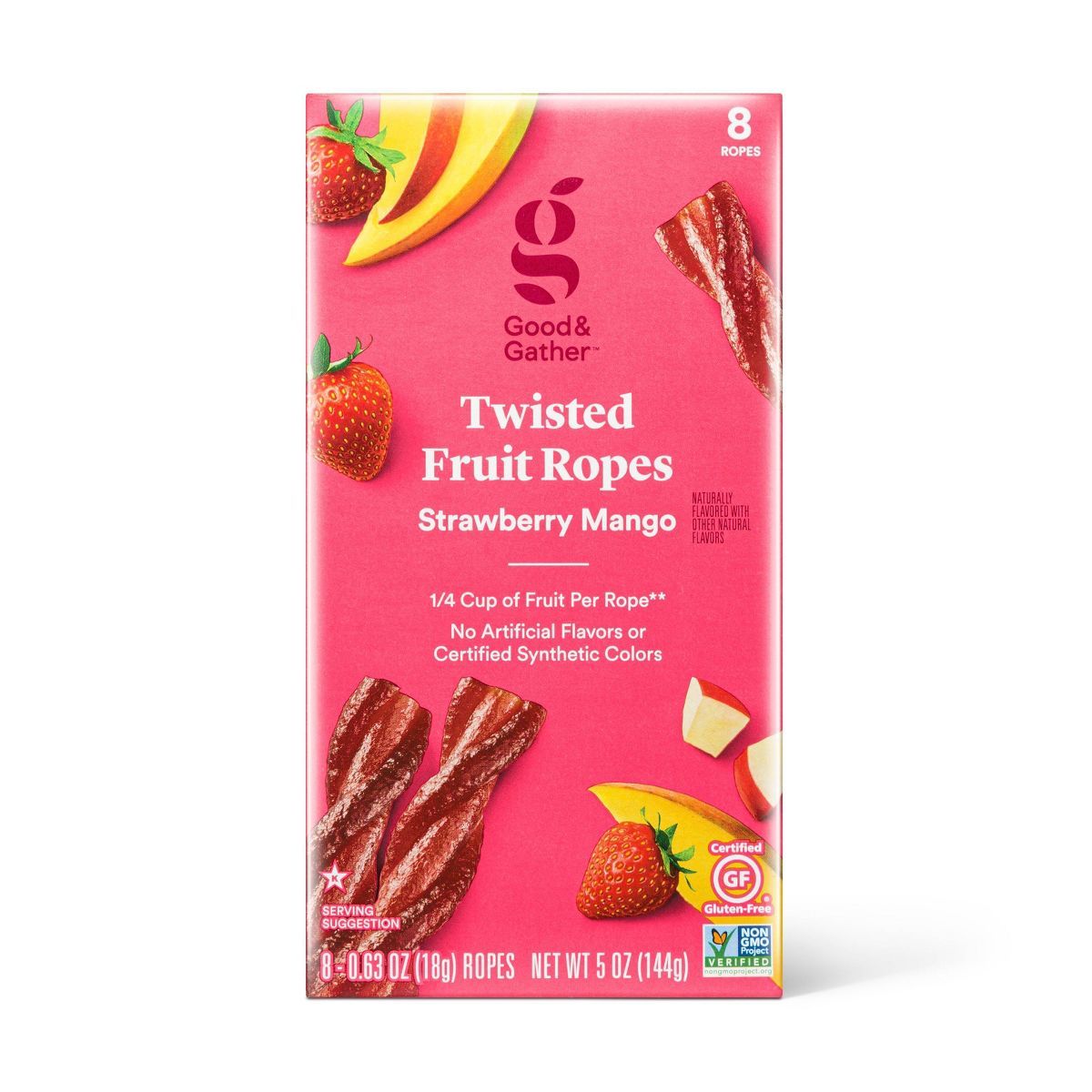 Strawberry Mango Fruit Twists - 5oz/8ct - Good & Gather™ | Target