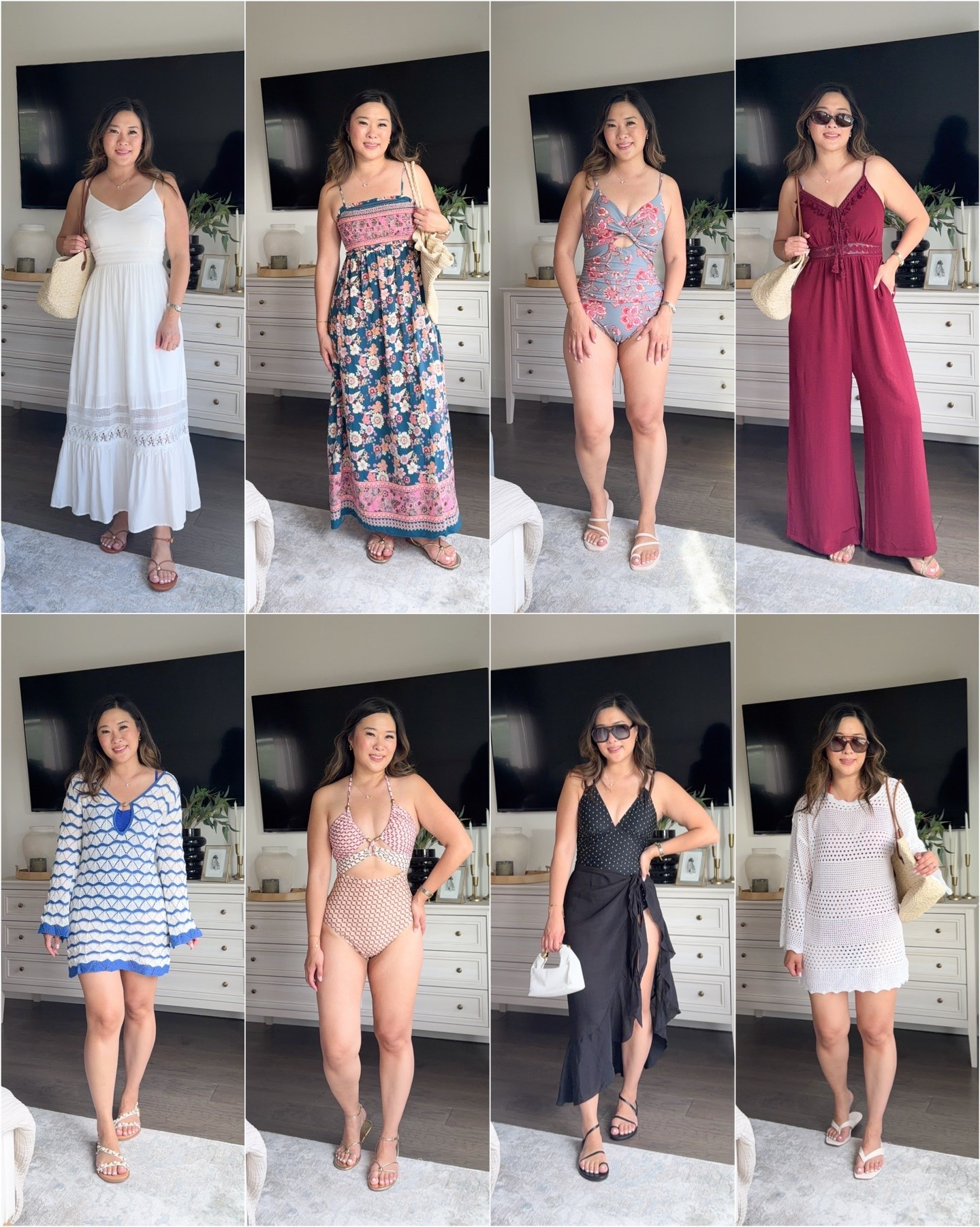 CUPSHE swim and vacation looks

Code MODE15 for 15% off $75+

Swimsuits: medium
Dresses: small

#LTKTravel #LTKOver40

#LTKSwim