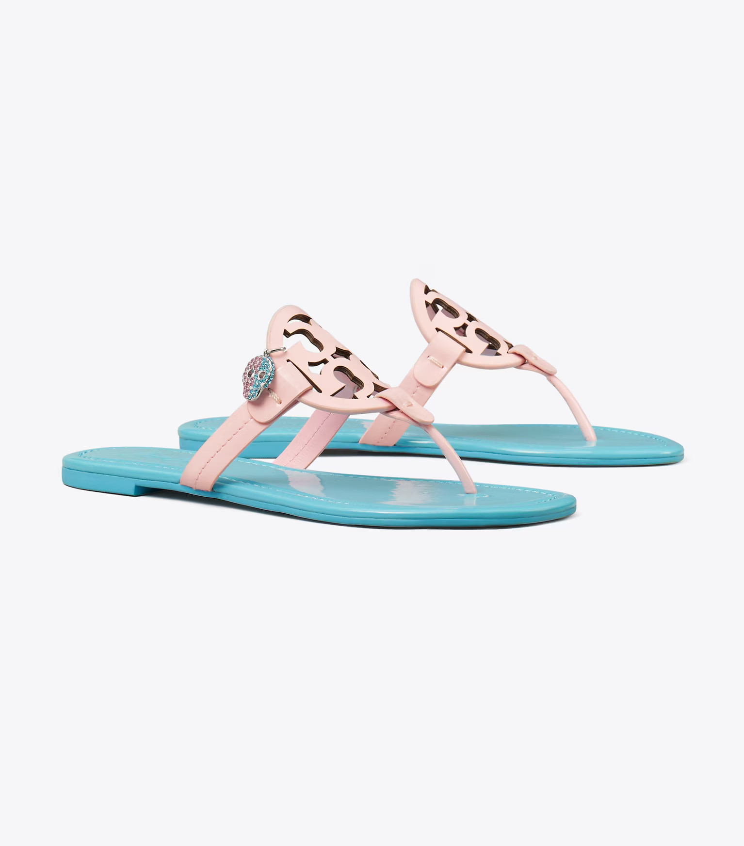 TB x BonBon Miller Patent Charm Sandal: Women's Designer Sandals | Tory Burch | Tory Burch (US)