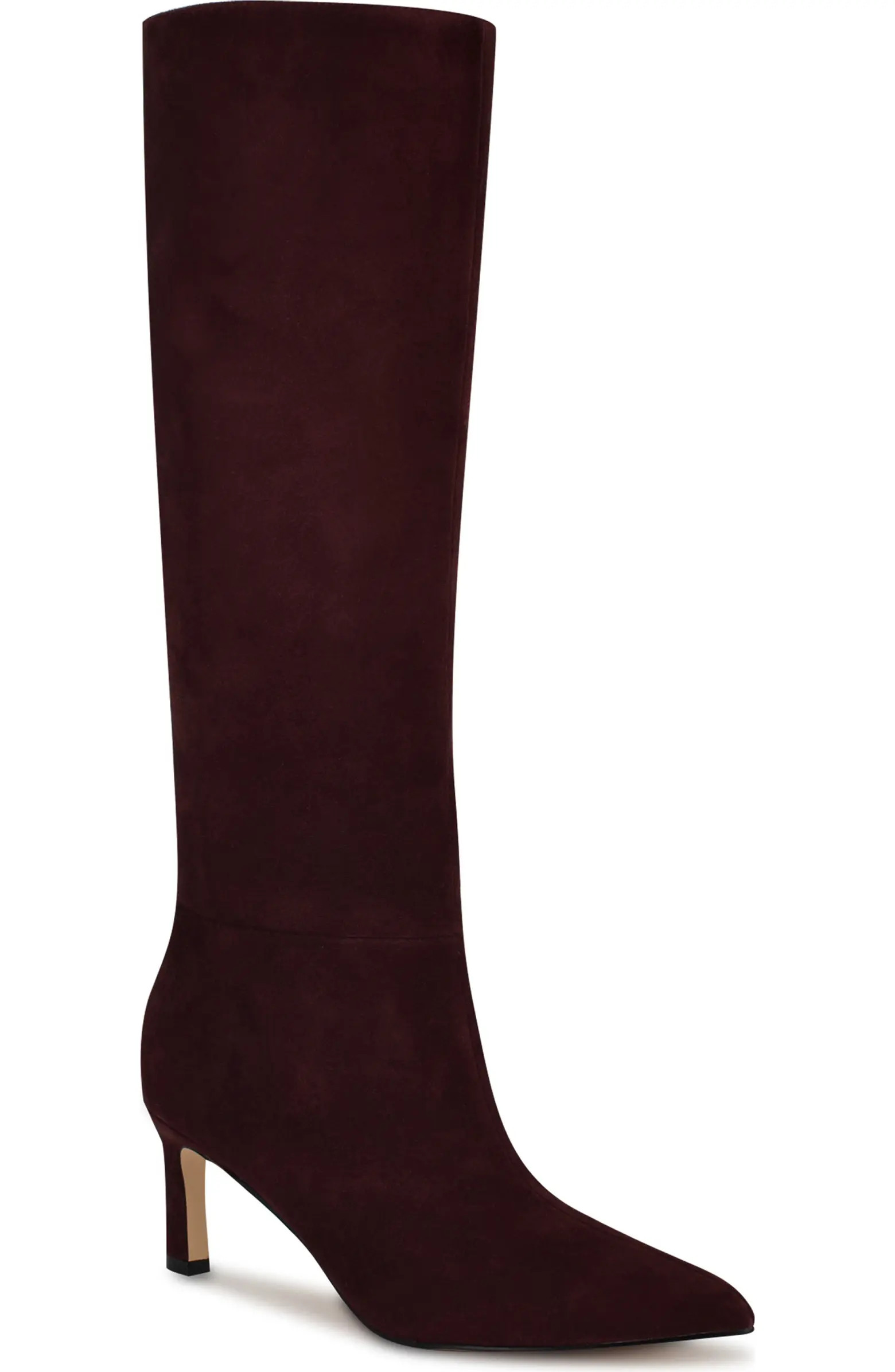 Nine West Lorthey Pointed Toe Knee High Boot (Women) | Nordstrom | Nordstrom