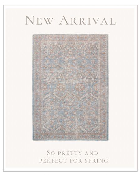 New rug perfect for spring  

#LTKSpringSale #LTKSeasonal #LTKhome