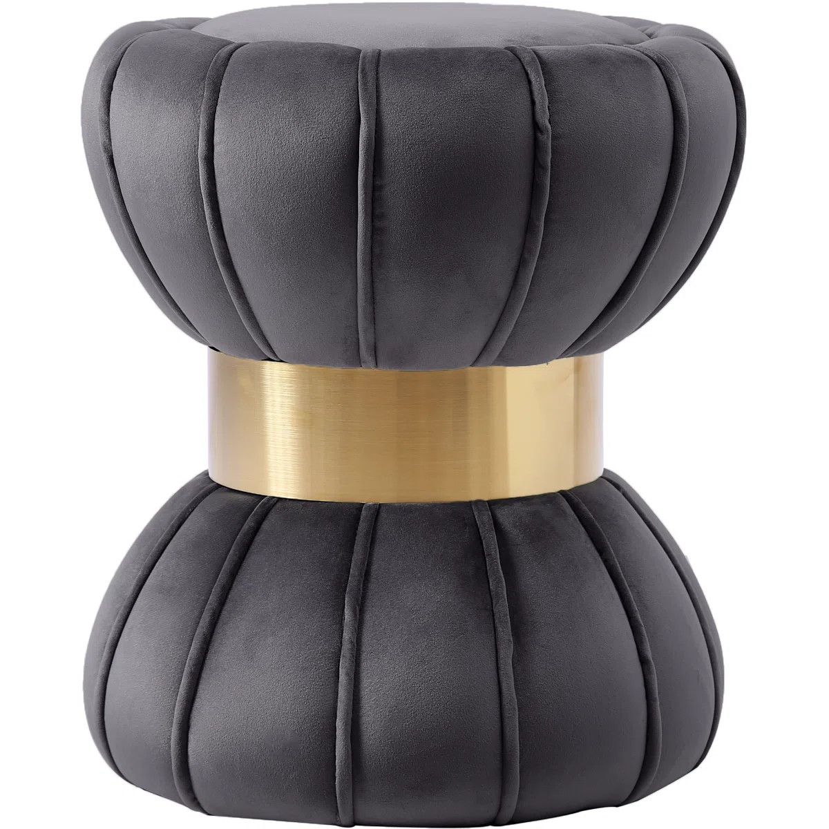 Cerjio Velvet Ottoman | Wayfair North America