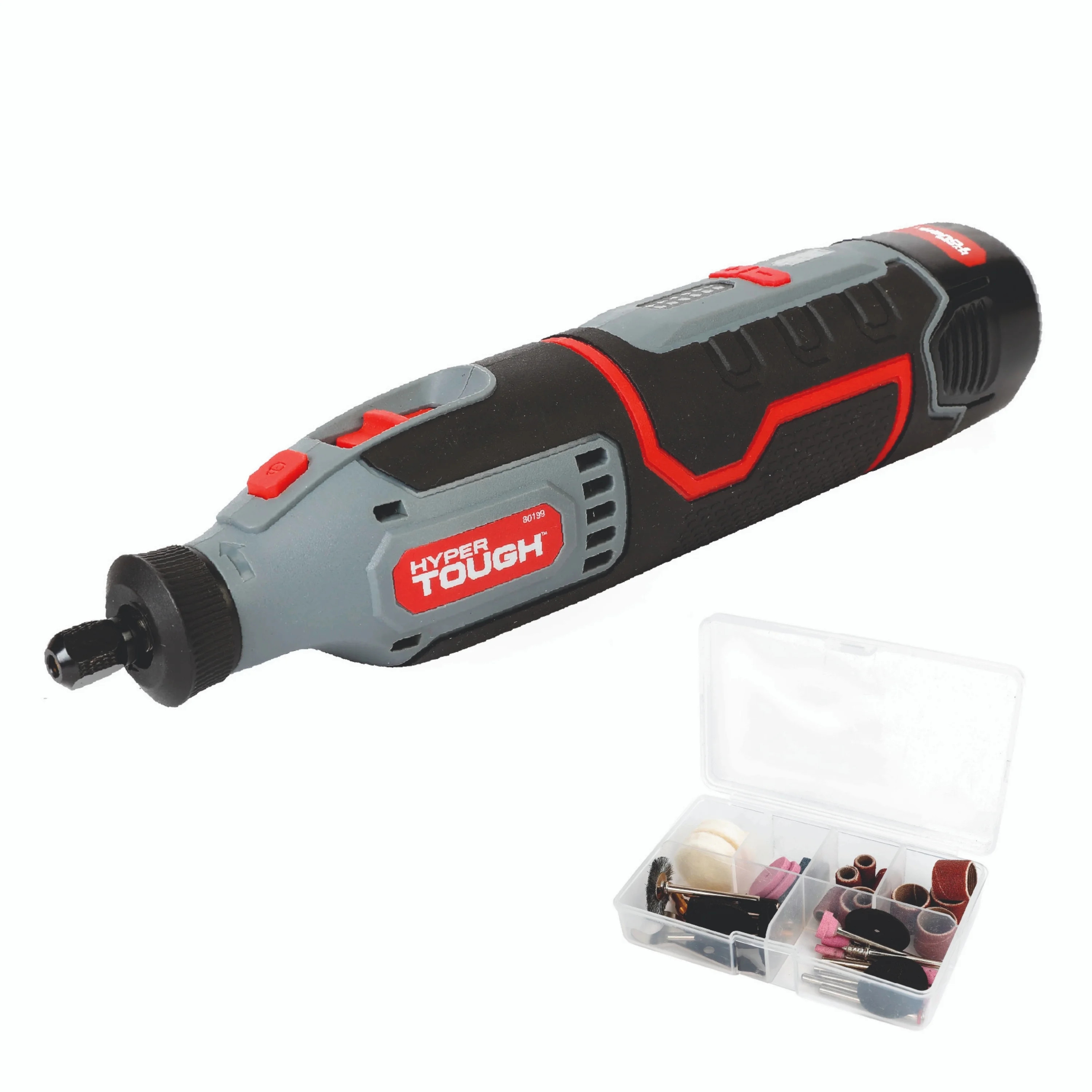 Hyper Tough 12V Max Cordless Rotary Tool with 40-Piece Accessory Kit | Walmart (US)