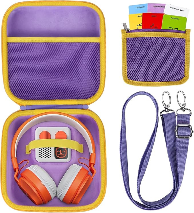 Storage Case Compatible with YOTO Mini + Headphones Kids Audio Player Travel Device Stories Music... | Amazon (US)