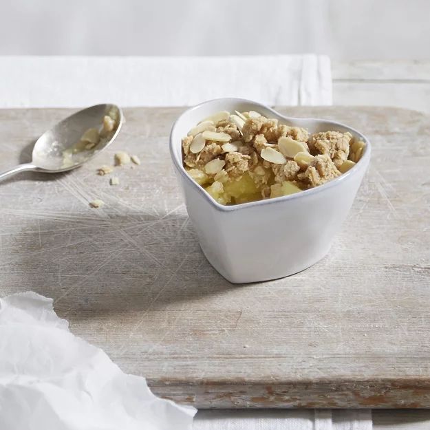 Porto Stoneware Heart Ramekin | Tableware | The  White Company | The White Company (UK)