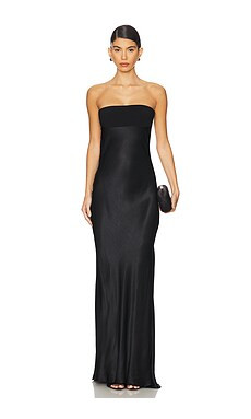 Bec + Bridge Zari Strapless Dress in Black from Revolve.com | Revolve Clothing (Global)