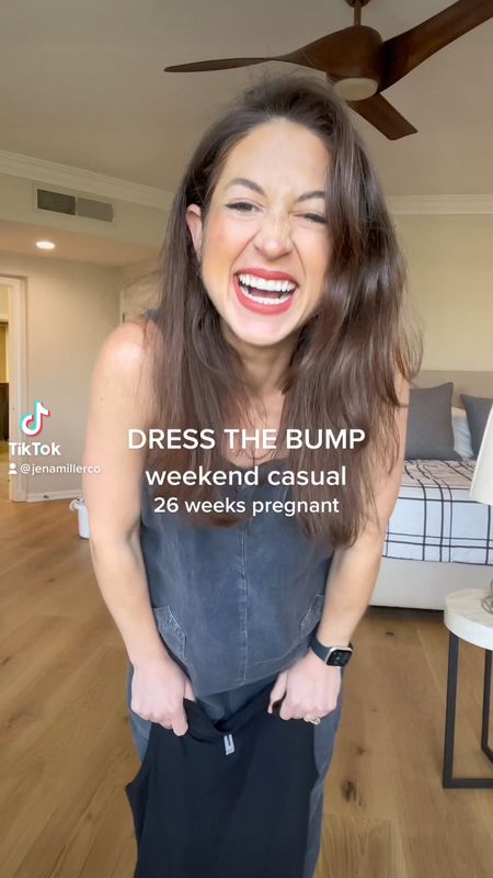 Dress the bump 26 weeks pregnant. What I’m wearing for a casual weekend out and about! 

#LTKstyletip #LTKfit #LTKbump