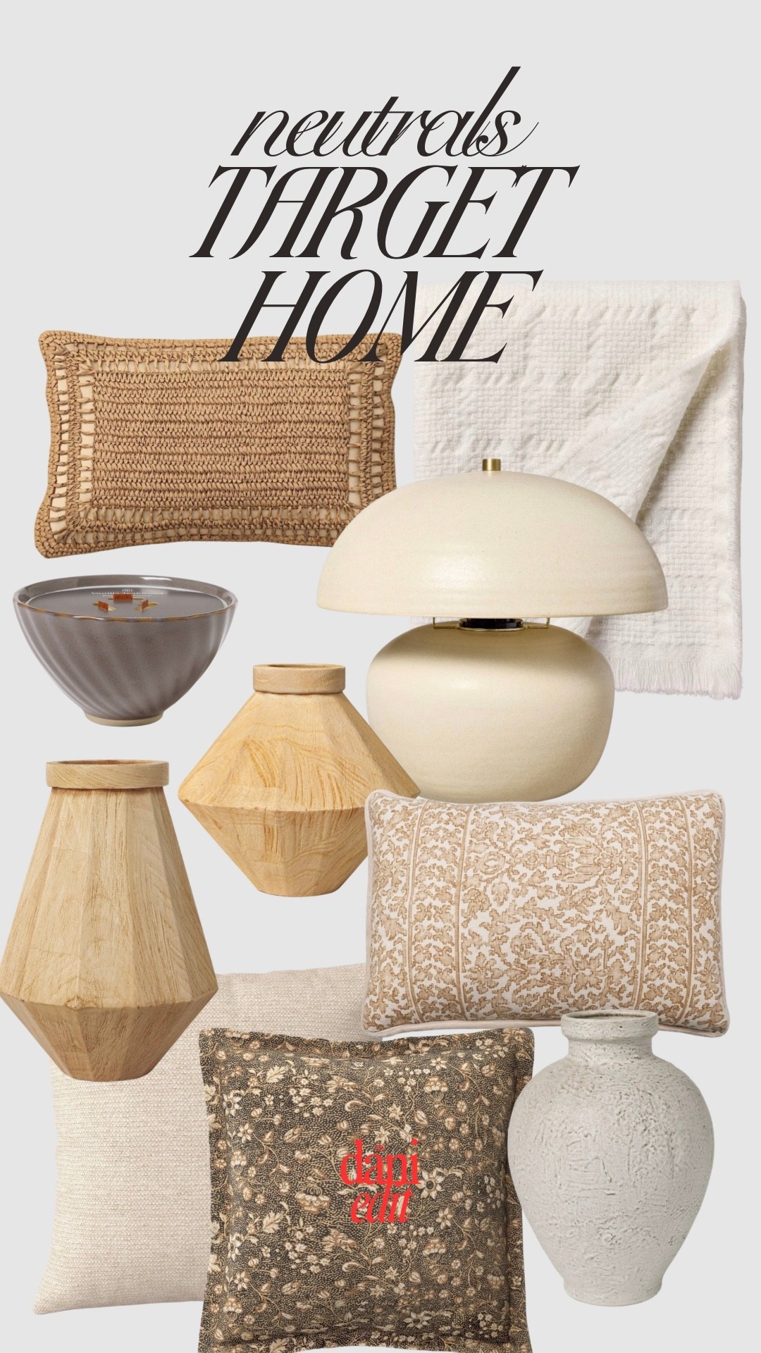 Neutral home decor round up from Target — 👏🏻👏🏻

#LTKHome #LTKSaleAlert #LTKselfcare