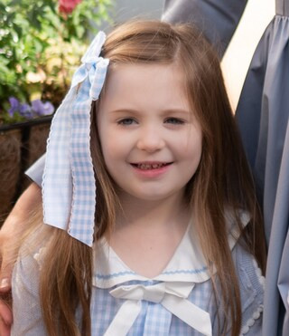 x The Broke Brooke Girls Gingham Hair Bow | Dillard's