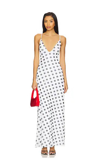 Romy Dress in Blanc Dot | Revolve Clothing (Global)