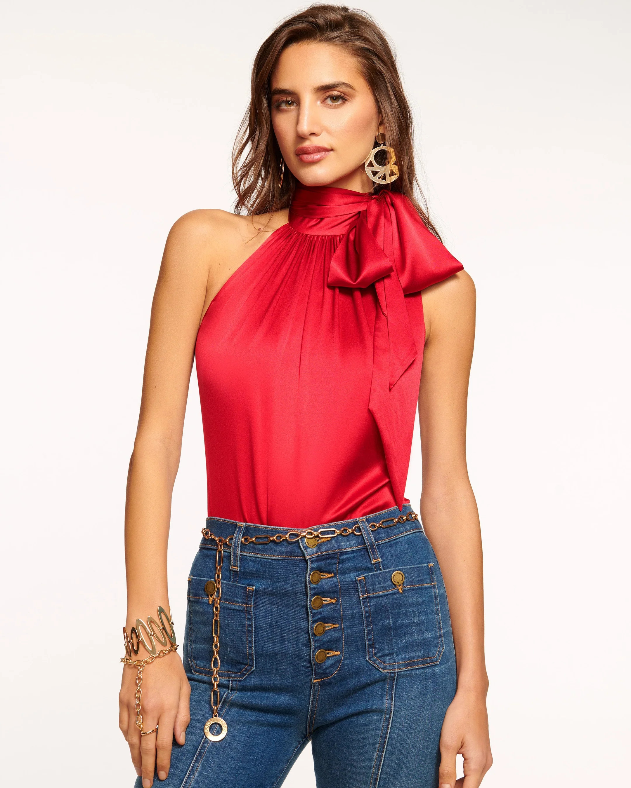 Lori High Neck Tank Top | Ramy Brook