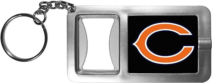 Siskiyou Sports NFL unisex-adult Flashlight Key Chain With Bottle Opener | Amazon (US)