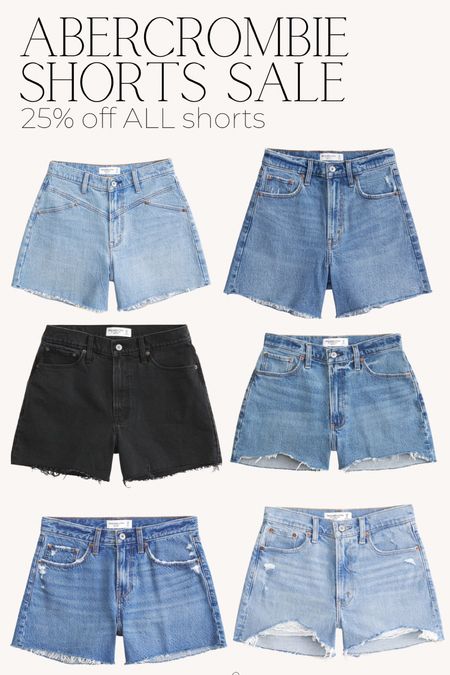 ABERCROMBIE SHORT SALE ✨ 25% off ALL shorts from Abercrombie today! Use code AFSHORTS for an additional 15% off. Shop allllll my faves!

Size: 26 curve love 

#LTKStyleTip #LTKSeasonal #LTKSaleAlert