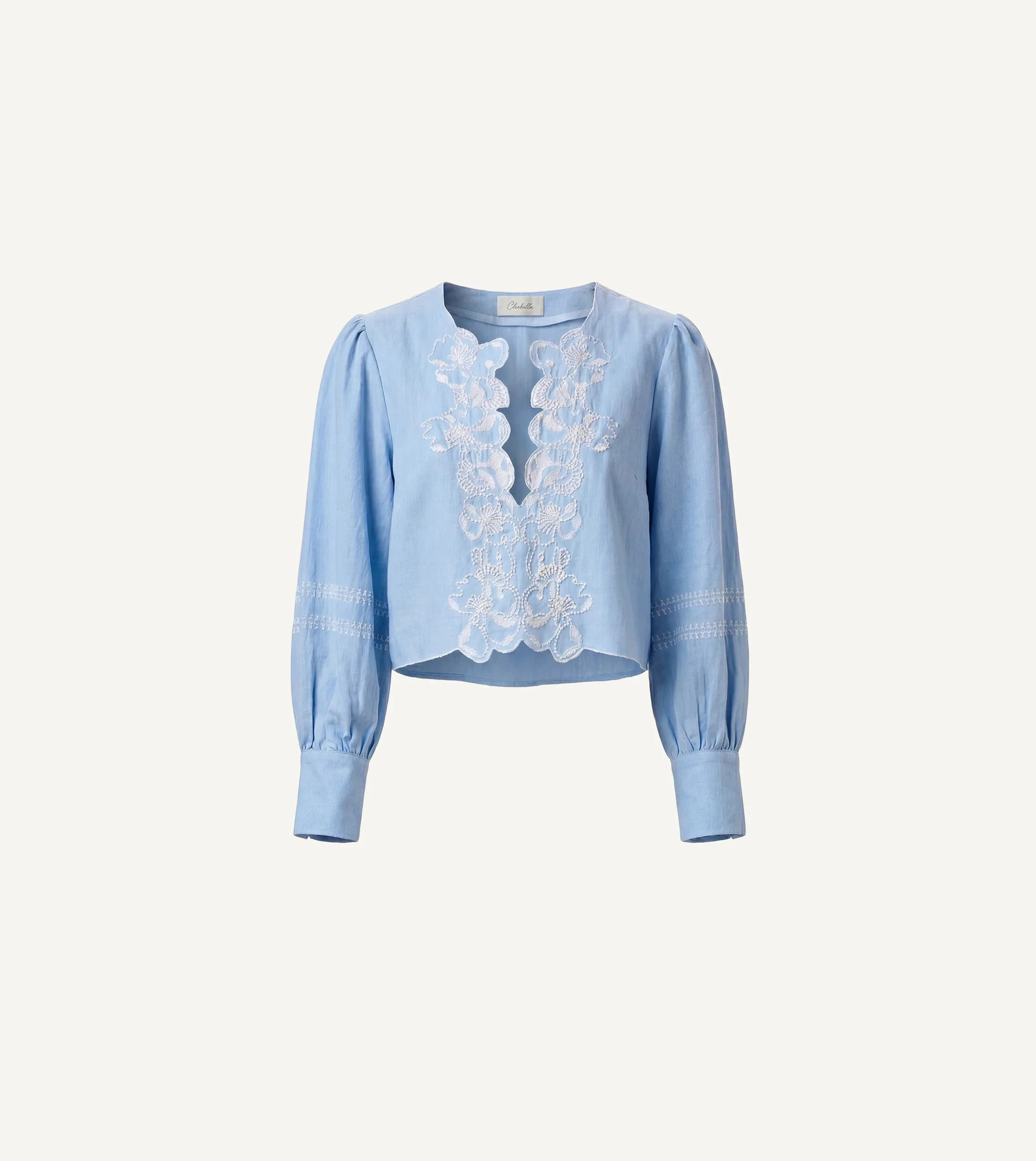 Manon Blouse | Glacier Lake | Cleobella