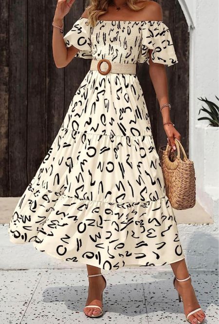Amazon dress
Amazon Fashion 
Amazon finds
Off the shoulder dress
Dress 
#ltkfind
#ltku


#LTKSeasonal #LTKstyletip #LTKunder50