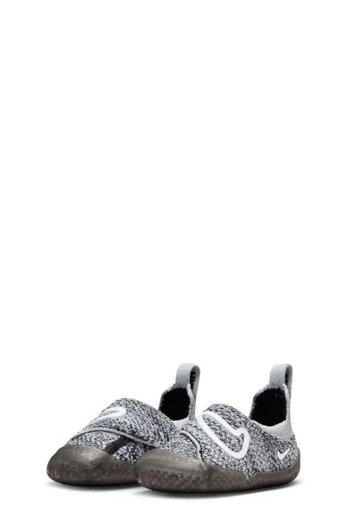 Nike Kids' Swoosh 1 Sneaker in Black/White/Wolf Grey at Nordstrom, Size 7 M | Nordstrom