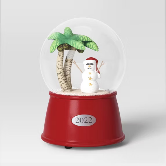 Beach Snowman Snow Globe - Wondershop™ | Target
