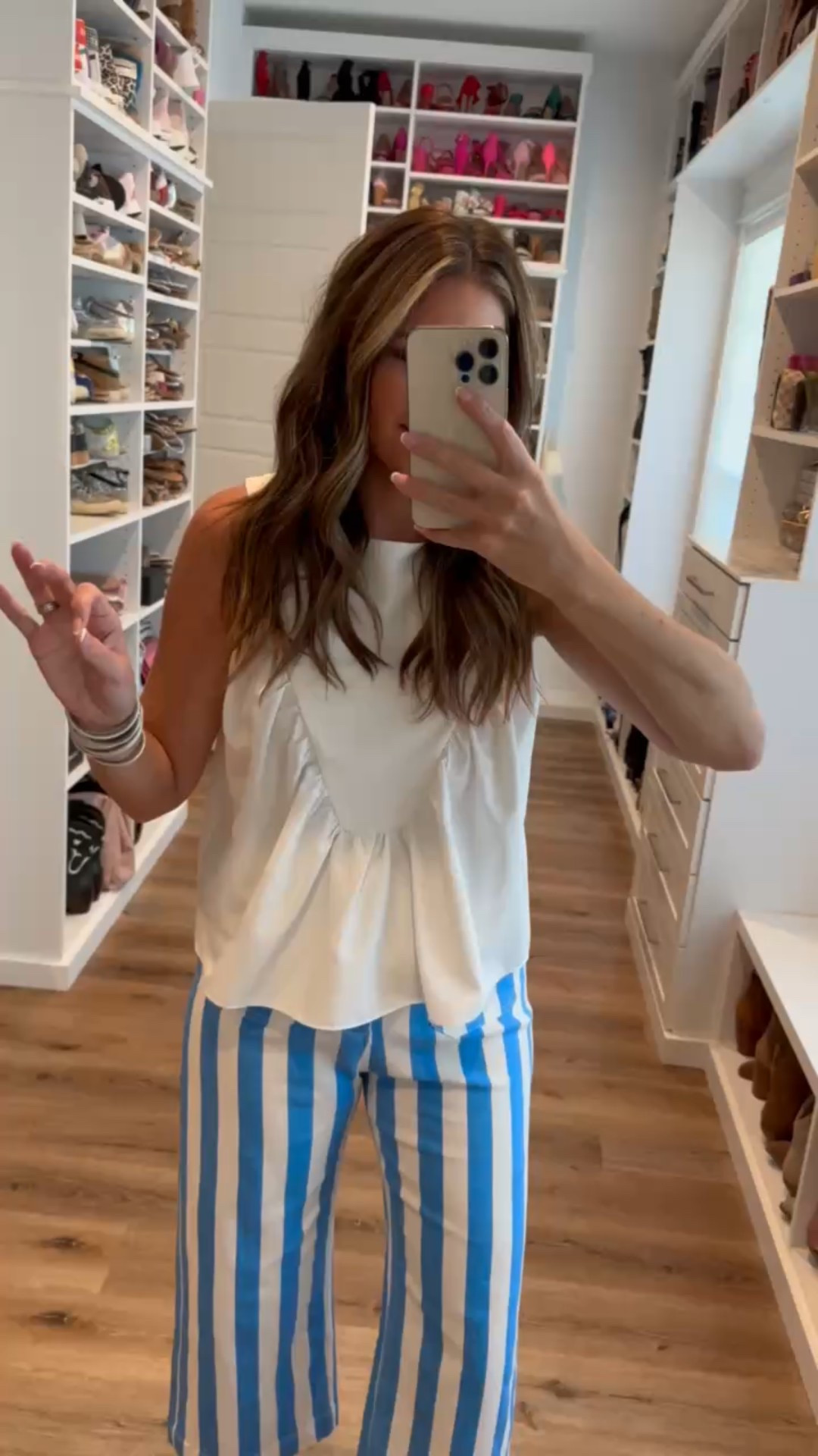 Bright, colorful, and actually practical teacher outfits — all from Amazon! Comfortable enough for a full day on your feet and cute enough for the classroom and beyond. In a medium peplum detail top, size 8 stripe wide leg cropped pants and accessories- fits tts. Shop dandy, back to school, teacher outfits, teacher dress, teacher maxi dress, budget friendly

#LTKFindsUnder50 #LTKStyleTip #LTKSeasonal