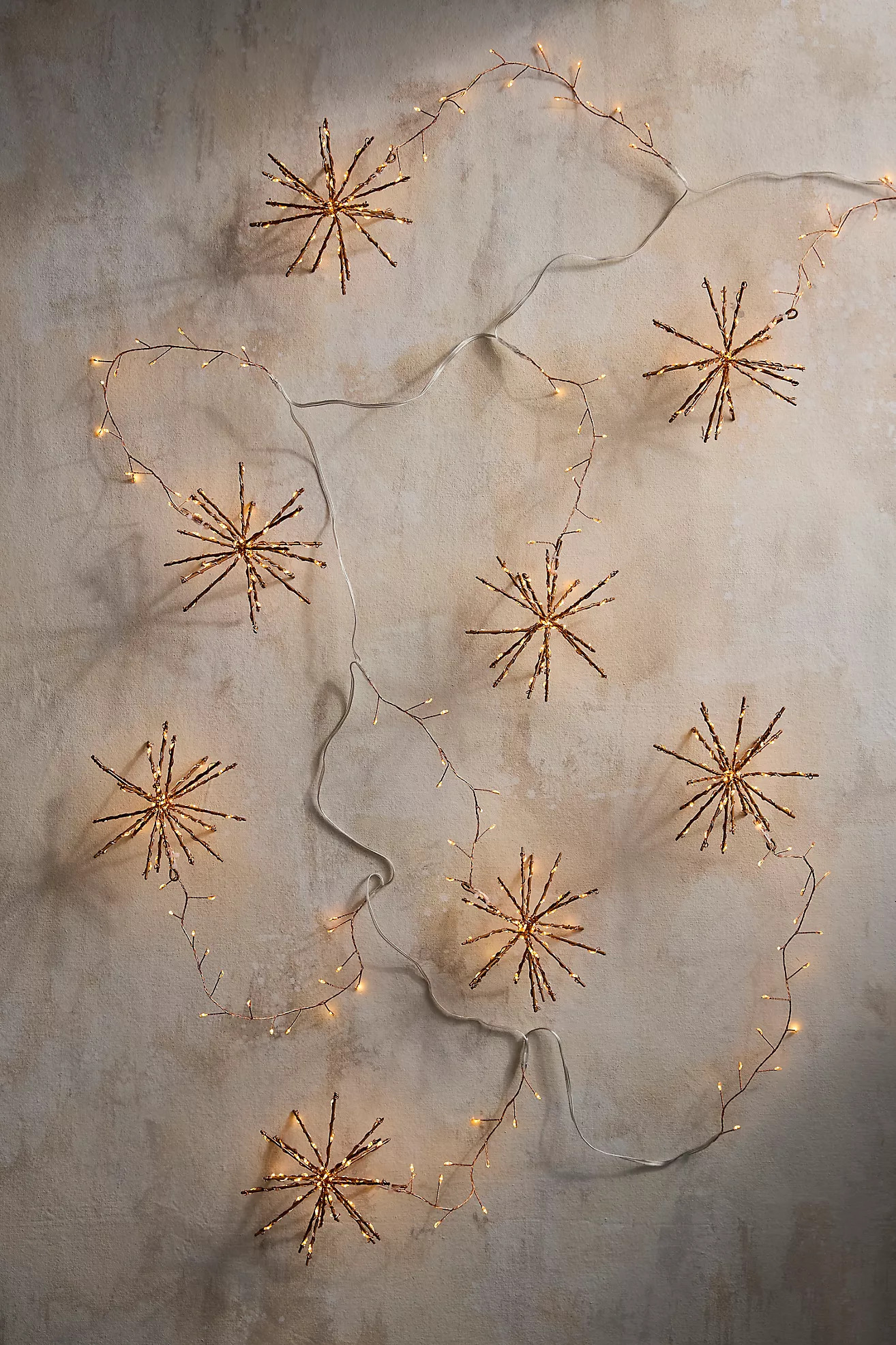 Stargazer Supernova Twinkling Light Garland | Terrain