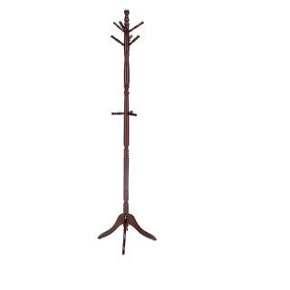 ORE International Cherry Finish Wood Swivel Coat Rack N10081-CHB - The Home Depot | The Home Depot