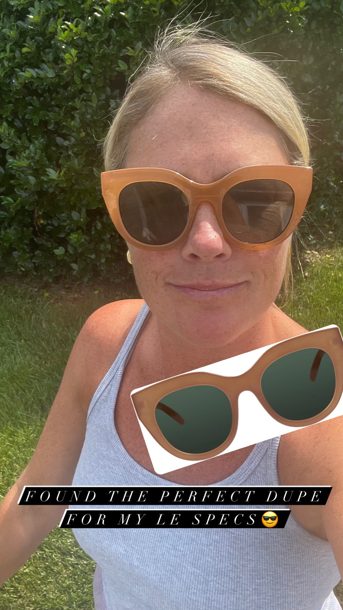 Only $15!!! Great dupe for Le Specs 