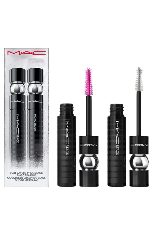 MAC Cosmetics Luxe Layers MACstack Mascara Duo $56 Value at Nordstrom | Nordstrom