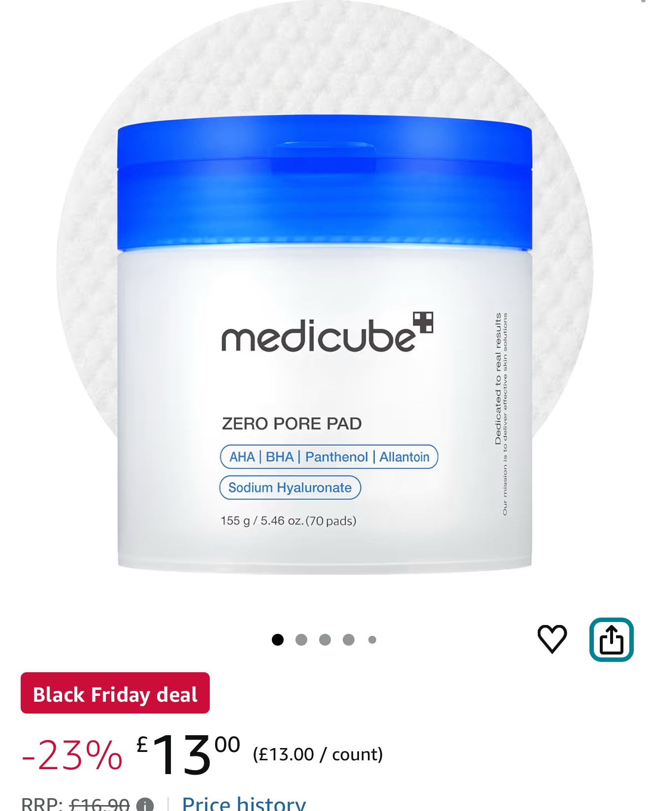 I swear by these pads! Swipe to see the glow they give and they have 23% off today but be quick!!

#LTKgiftguide #LTKCyberWeek #LTKbeauty