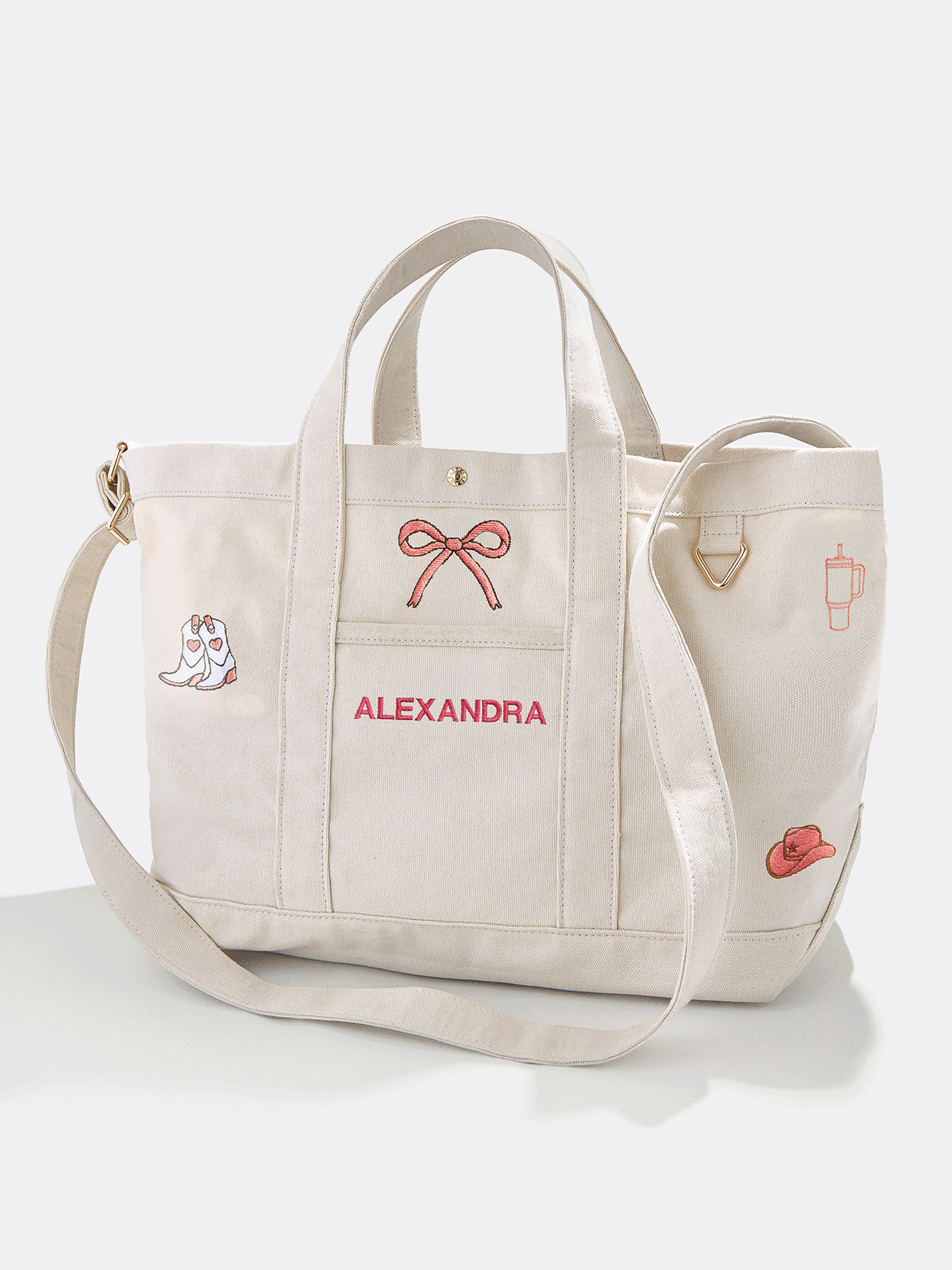 Large Custom Icon Tote - Large | BaubleBar