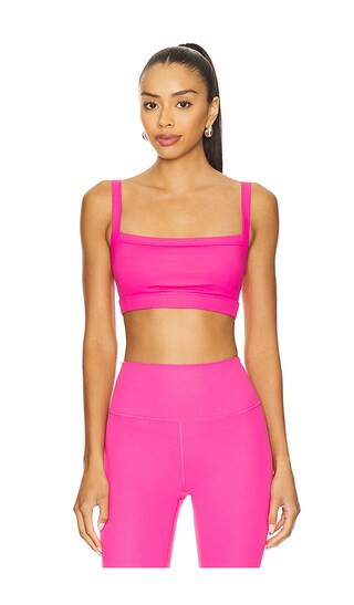 Splits59 Monah Rigor Sports Bra in Pink. - size S | Revolve Clothing (Global)