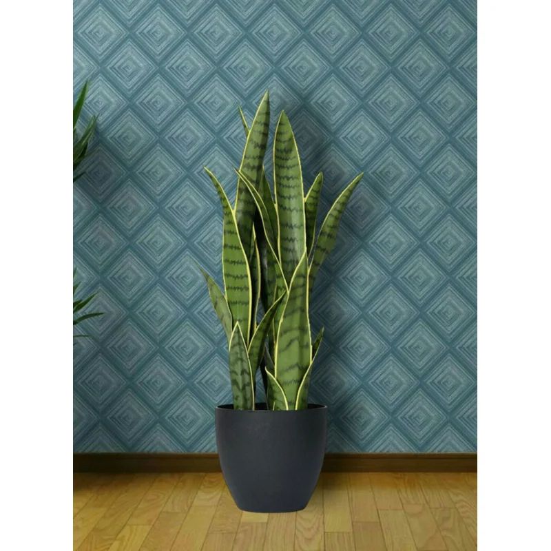 27" Artificial Snake plant Plant in Pot | Wayfair Professional