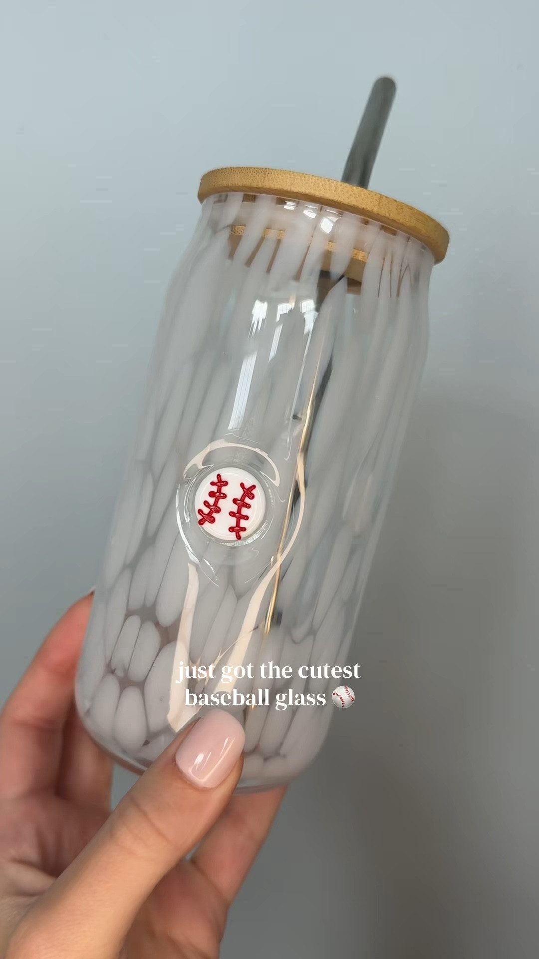 The cutest baseball glass! ⚾️ 

#LTKhome